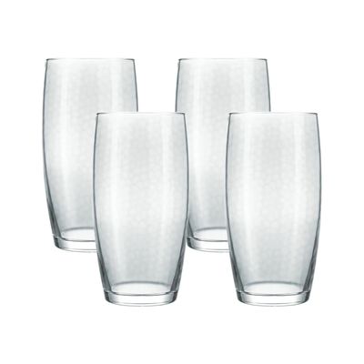 Conjunto de Copos Favo 430ml com 4 Nadir 7642