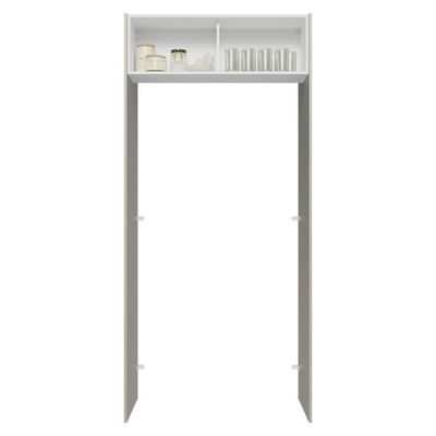 Porta-geladeira 103 Cm 1 Porta Basculante Crema/branco/crema Agata Madesa Crema/branco/crema