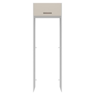 Porta-geladeira 73 Cm 1 Porta Basculante Branco/crema Agata Madesa Branco/crema