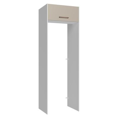 Porta-geladeira 73 Cm 1 Porta Basculante Branco/crema Agata Madesa Branco/crema