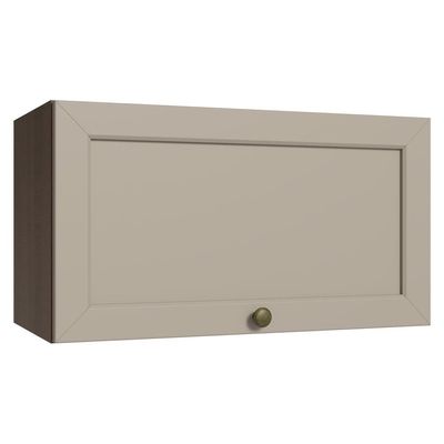 Armário Aéreo 60 Cm 1 Porta Basculante Rustic-crema Vik Madesa Rustic-crema