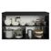 Balcão De Cozinha 120 Cm 2 Portas Suspenso Preto Nice Madesa Preto