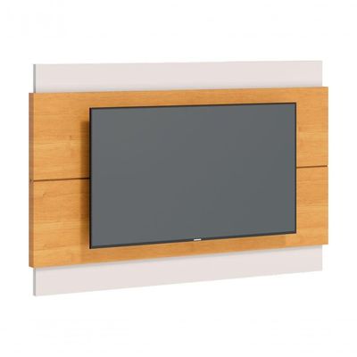 Painel Para Tv Classic 1.4 Nature Com Off White - Imcal Móveis