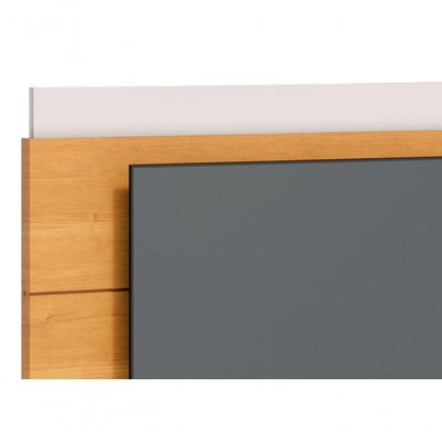 Painel Para Tv Classic 1.4 Nature Com Off White - Imcal Móveis
