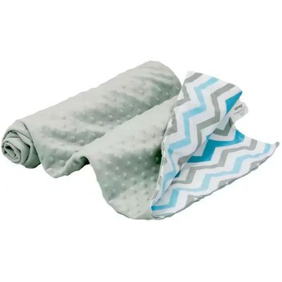 Cobertor Infantil Onda Azul - Clingo
