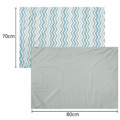 Cobertor Infantil Onda Azul - Clingo