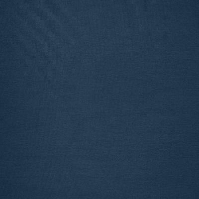 Sofá 03 Lugares Suede Azul Marinho Pés Chanfrado Castanho
