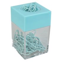 Clips Papel 50 unidades com Dispenser 28mm CV244904 Loffice Sortido