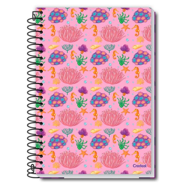 Caderno Universitário 1 M Espiral D'tales 80 FLS - 285596 - Credeal Capa Dura Caderno Universitário 1 M Espiral D'tales 80 FLS - 285596 - Credeal Capa Dura