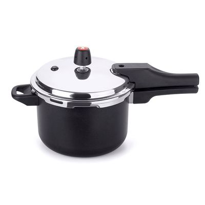 Panela de Pressão Multiflon Preta 4,5l