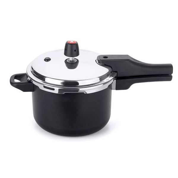Panela de Pressão Multiflon Preta 4,5l