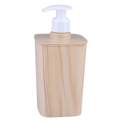 Porta Sabonete Líquido Plasútil Classic Decorativo Branco com Dourado