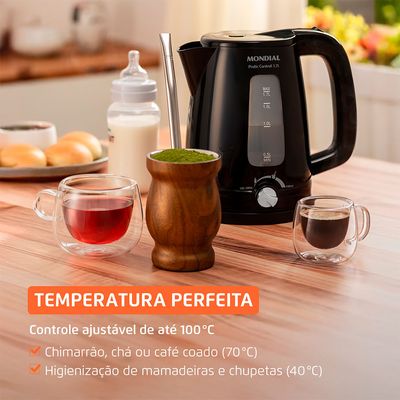 Chaleira Elétrica Pratic Control 17L Mondial - CE-17-BC 127V
