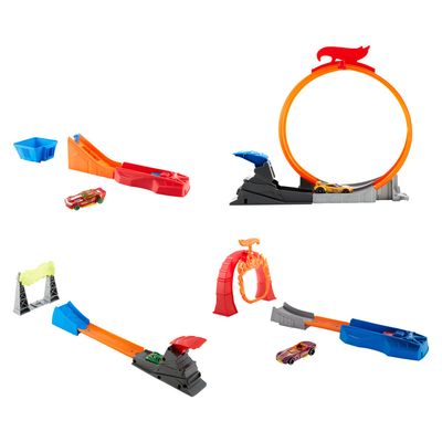 Pista Hot Wheels Acrobacia Clássica Sortida