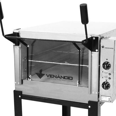 Forno Industrial Venâncio Roma Inox 60 Cm Elétrico Com Pedra Refratária 220V Feri60