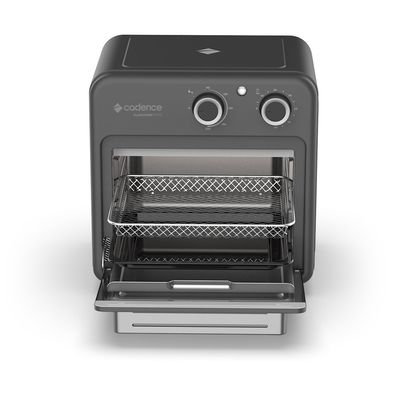 Fritadeira 10L Cadence Classicook Forno e Fryer 2 em 1 FRT700 Preto 220V