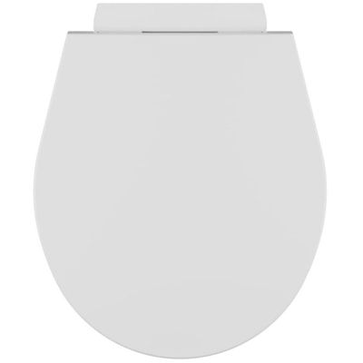 Assento Almofadado Oval com Fechamento Suave Tov-sck*br1 Astra Assento Soft Close Click Almofada