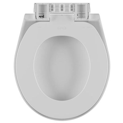 Assento Almofadado Oval com Fechamento Suave Tov-sck*br1 Astra Assento Soft Close Click Almofada