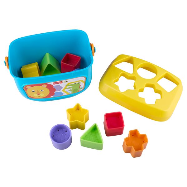 Balde Primeiros Blocos Fisher Price