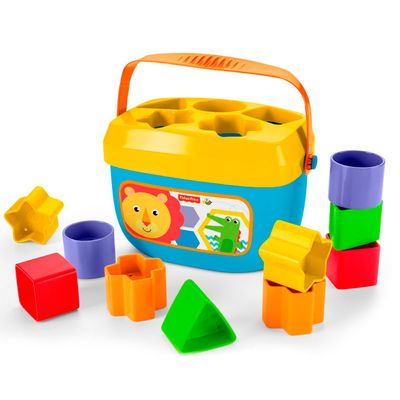 Balde Primeiros Blocos Fisher Price
