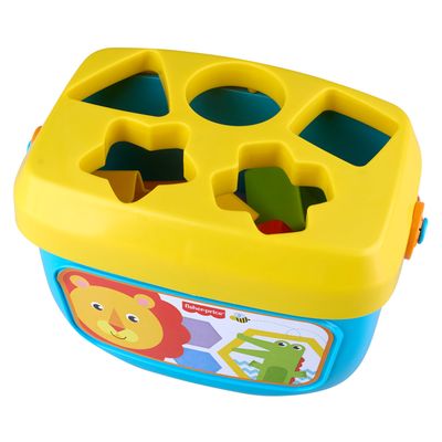 Balde Primeiros Blocos Fisher Price