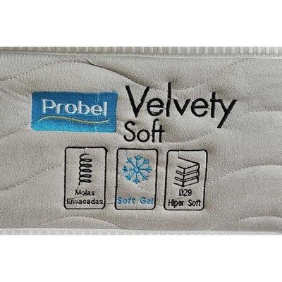 Colchão Especial Molas Ensacadas Masterpocket Velvety Soft C/ Massagem Pillow Top (158x198x30) - Probel