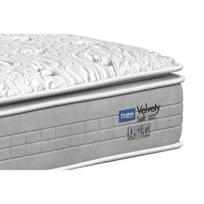 Colchão King Molas Ensacadas Masterpocket Velvety Soft C/ Massagem Pillow Top (193x203x30) - Probel