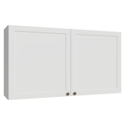 Armário Aéreo 120 Cm 2 Portas Vik Madesa Branco