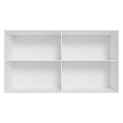 Armário Aéreo 120 Cm 2 Portas Vik Madesa Branco