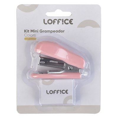 Mini Grampeador 6X4cm CV244900 Loffice Sortido