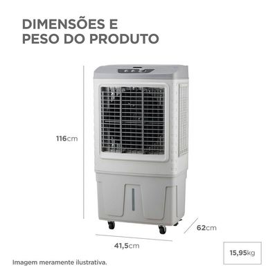 Climatizador De Ar 76L Midea ACCM762 220V
