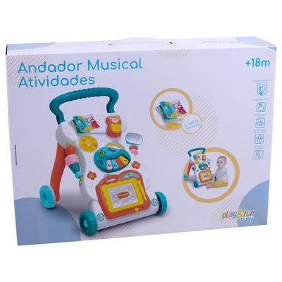 Andador Musical Atividades CV244182 Play&Fun