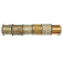 Fita Natalina Dourada 6cmx2m CV244494 Cazza
