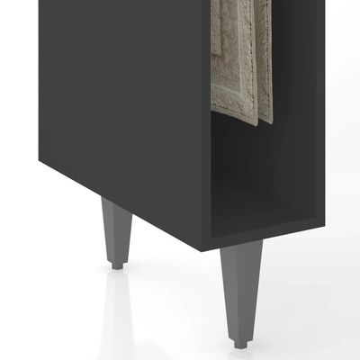 Balcão De Cozinha Porta Pano 20cm Pérola Z34 Preto - Mpozenato