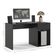 Mesa Escrivaninha Com Gaveta Bahrein Preto