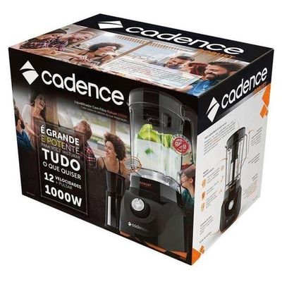 Liquidificador Cadence Robust 1000W 3,3 Litros Preto Liq400 110V