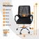 Kit 4 Cadeiras De Escritorio Esteirinha Mesh Ergonomica - Preto