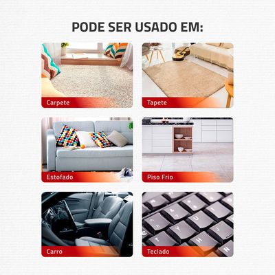 Aspirador de Pó Vertical Mondial Turbo Cycle 1100W AP-35 Preto e Laranja 220V