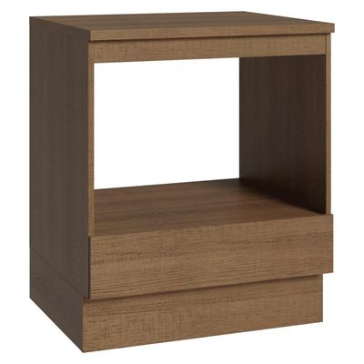 Balcão Para Forno/micro-ondas 70 X 60 Cm 1 Gaveta (com Tampo) Rustic Madesa Rustic