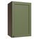 Armário Aéreo 40 Cm 1 Porta Vik Madesa Rustic/verde