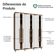 Guarda-roupa Casal Com Pés 6 Portas Batentes Rustic-branco-rustic Netuno Madesa
