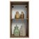 Armário Aéreo 35 Cm 1 Porta Vik Madesa Rustic/verde
