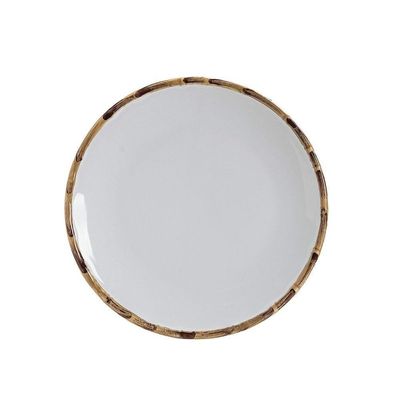 Prato Fundo De Sobremesa Borda De Bambu Scalla 20cm 1° Linha