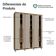 Guarda-roupa Casal Com Pés 6 Portas Batentes Rustic-crema-rustic Saturno Madesa