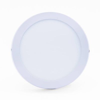 Plafon Led Sobrepor 12w Redondo 6500k Branco Frio Bivolt - Unidade