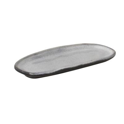 Conjunto Com 04 Travessas Oval Rasa Orgânico Dust Porto Brasil