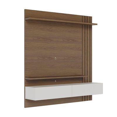 Home Suspenso Juriti 150cm 3 Portas Basculantes - Ssx Multicoisas Cor Amendoa/off White Matte