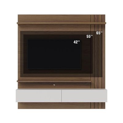 Home Suspenso Juriti 150cm 3 Portas Basculantes - Ssx Multicoisas Cor Amendoa/off White Matte