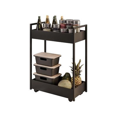 Carrinho Multiuso Fruteira Lara - Ssx Multicoisas Preto