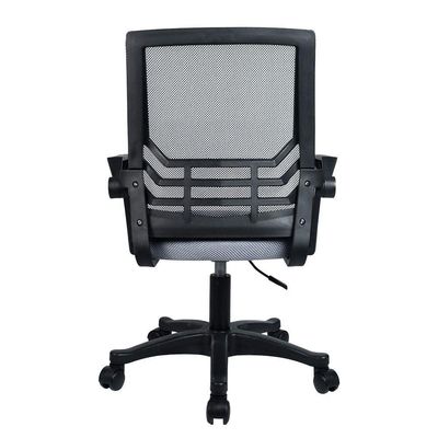 Cadeira Office Preta Cinza Lc1